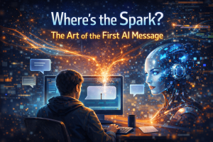 Where's the Spark? The Art of the First AI Message